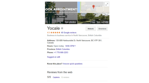 How to optimize your Google My Business Listing